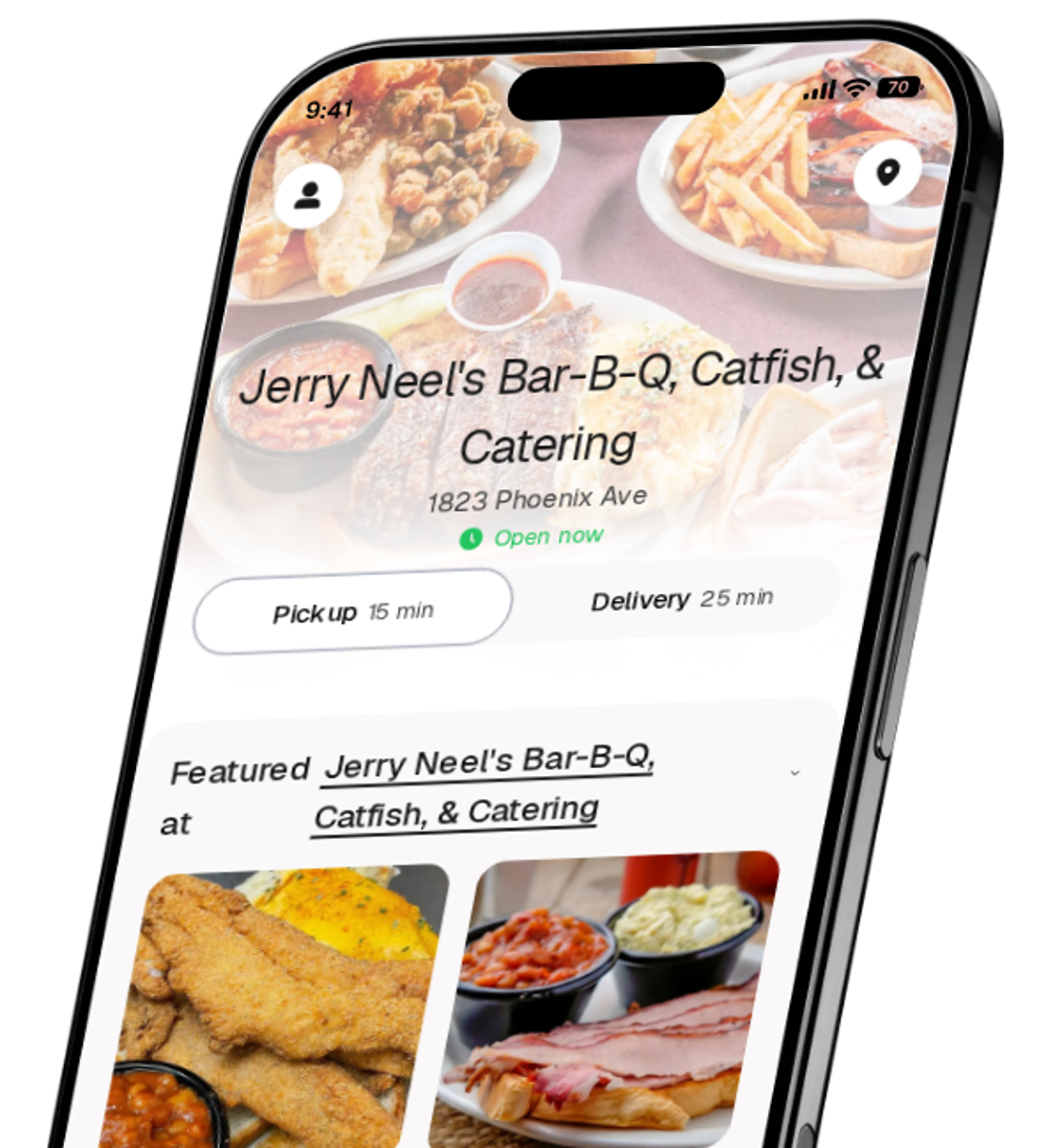 Jerry Neel's Bar-B-Q, Catfish, & Catering app preview