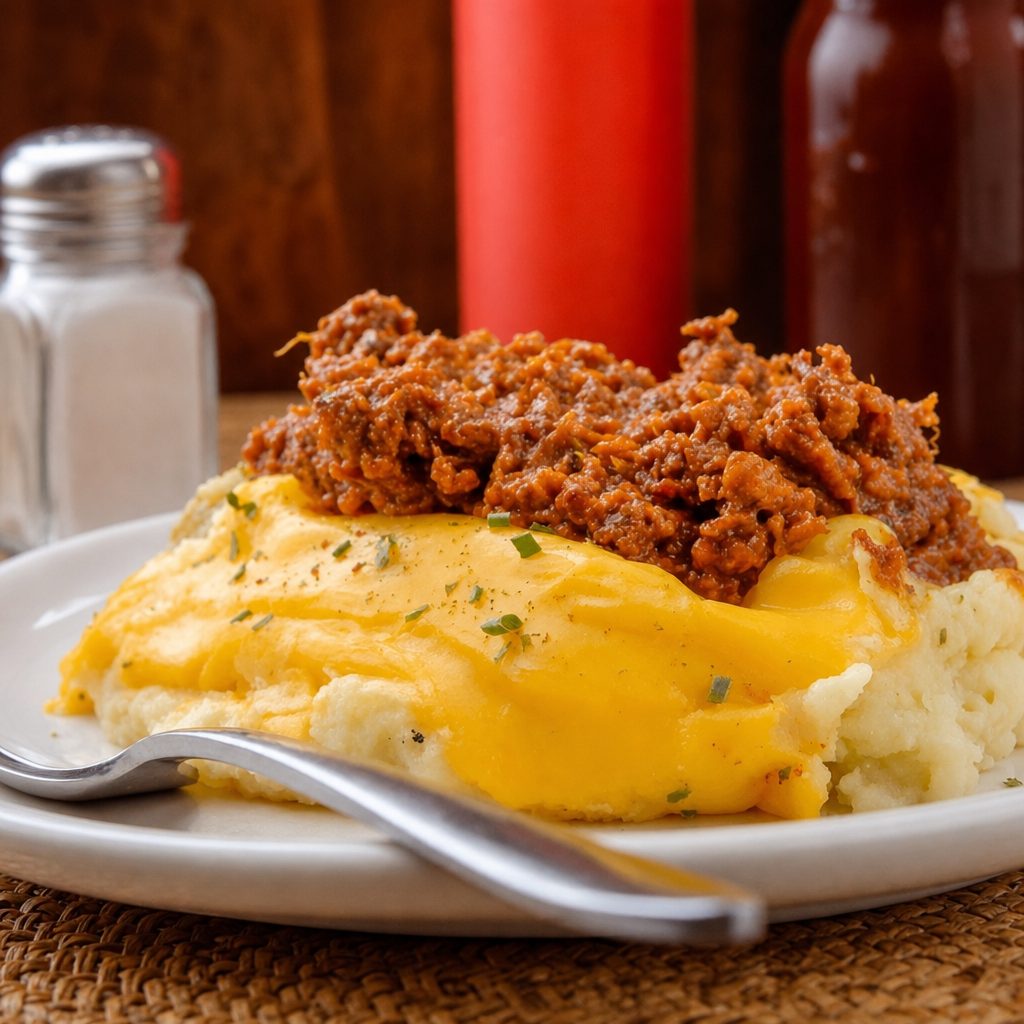 Beef Twice Baked Potato.