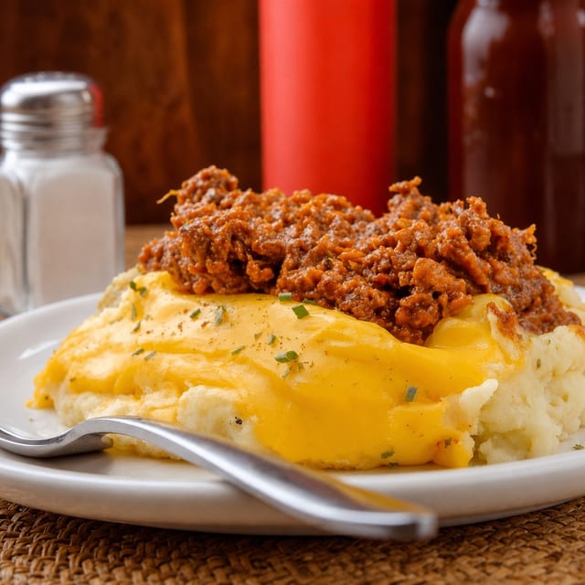 Beef Twice Baked Potato.