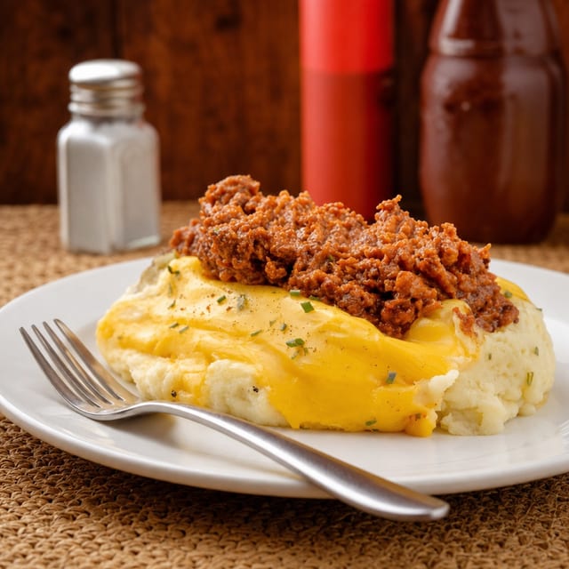 Pork Twice Baked Potato.