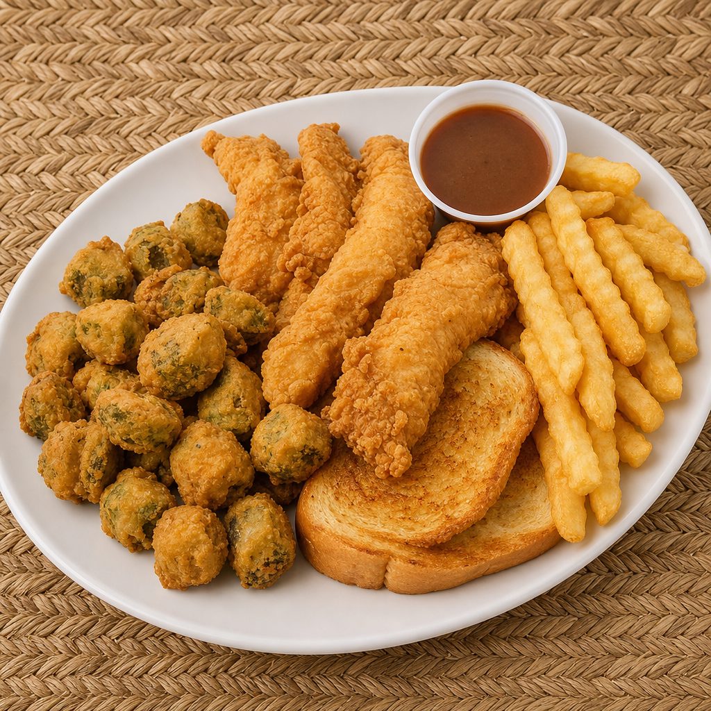 Chicken Strips Meal.