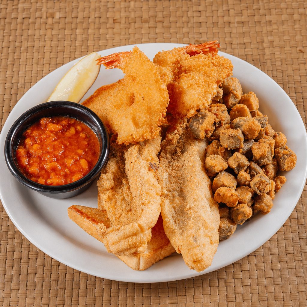 Catfish & Shrimp.