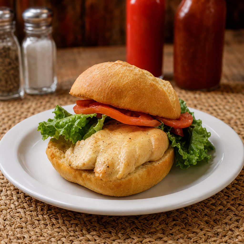 Grilled Chicken Sandwich.