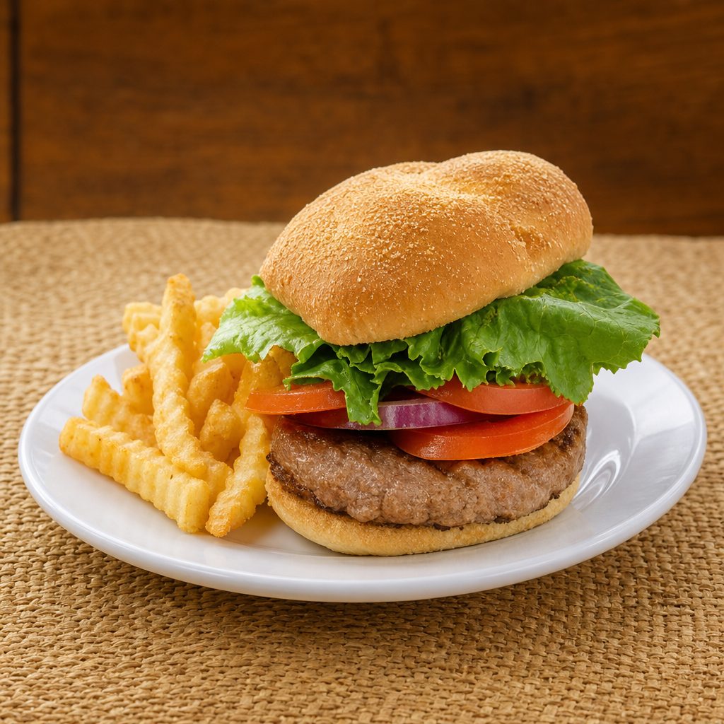 Plain Burger.