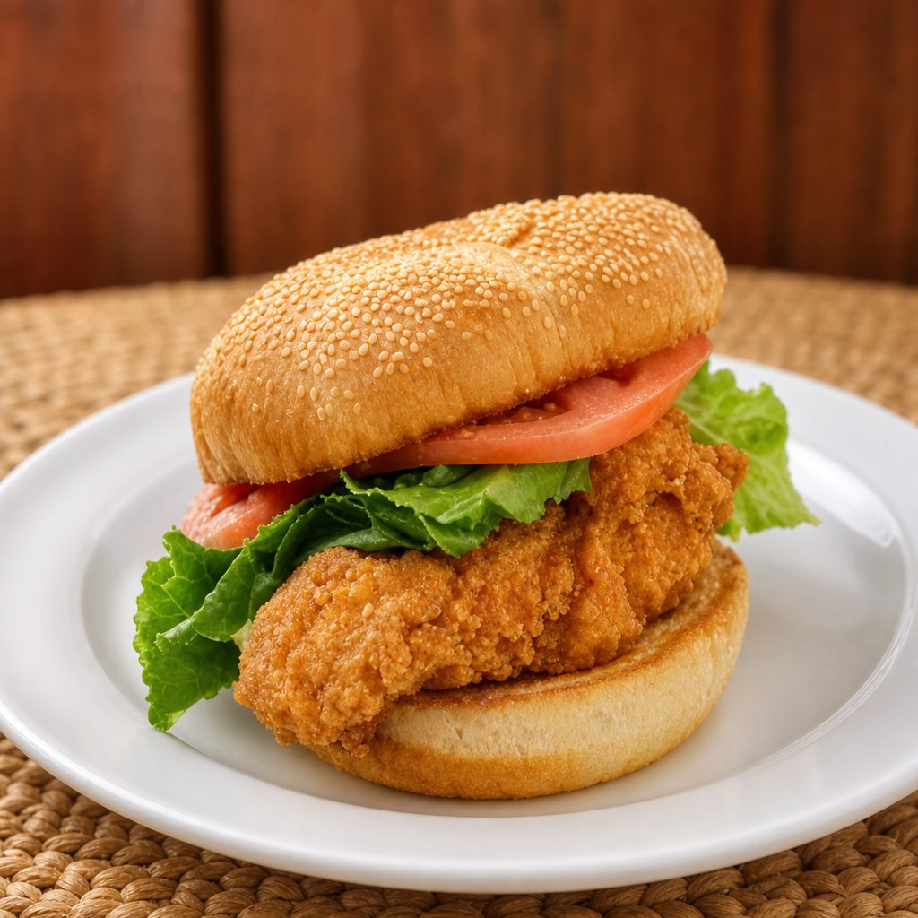Fried Chicken Sandwich.