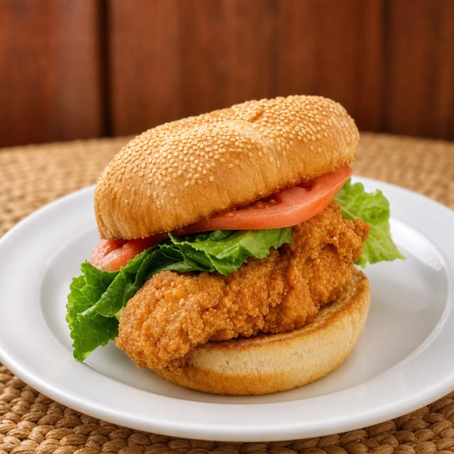 Fried Chicken Sandwich.