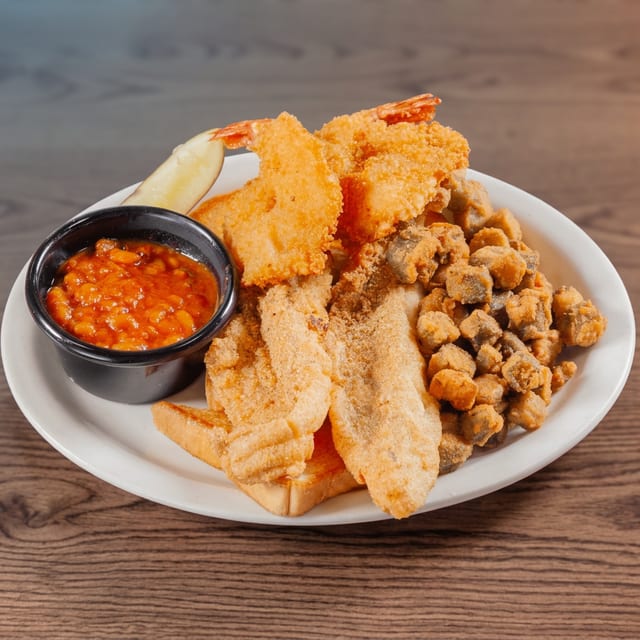Catfish & Shrimp.