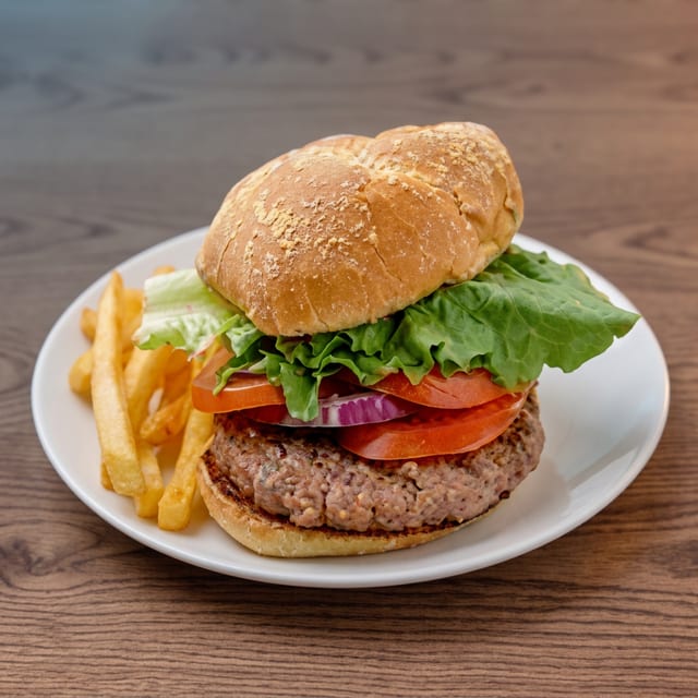 Plain Burger.