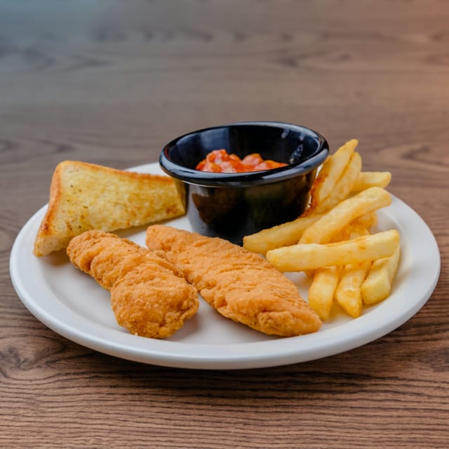 Kid's Chicken Strips.