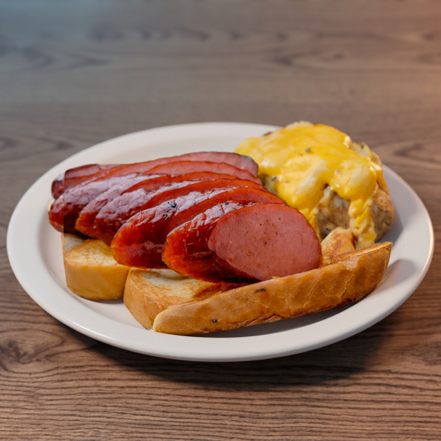 Jumbo Sausage Meal.